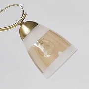 Люстра на штанге De City Блеск 21 315016105 цвет плафона/подвески Бежевый, цвет арматуры Бронза-3