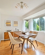 Люстра на штанге De City Блеск 21 315016105 цвет плафона/подвески Бежевый, цвет арматуры Бронза-10