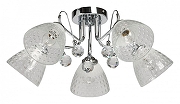 Люстра De City Блеск 30 315016305 цвет плафона/подвески Белый, Прозрачный, цвет арматуры Хром