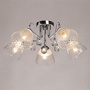 Люстра De City Блеск 30 315016305 цвет плафона/подвески Белый, Прозрачный, цвет арматуры Хром-1