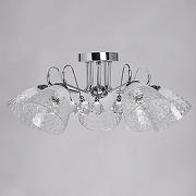 Люстра De City Блеск 30 315016305 цвет плафона/подвески Белый, Прозрачный, цвет арматуры Хром-2