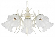 Люстра Arte Milano AM-Napoli 316066/D680/6 IV цвет плафона/подвески Белый, цвет арматуры Слоновая кость