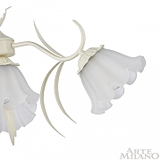 Люстра Arte Milano AM-Napoli 316066/D680/6 IV цвет плафона/подвески Белый, цвет арматуры Слоновая кость-6