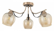 Люстра Arte Milano AMALFI-322306 322306/3 FG+BK цвет плафона/подвески Оранжевый, цвет арматуры Золото, Черный
