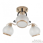 Люстра Arte Milano AMALFI-323306 323306/3 FG+BK цвет золото, черный-2