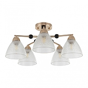 Люстра на штанге Arte Milano Napoli-322408 324119/5 FG+BK цвет золото, черный-1