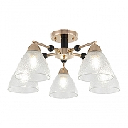 Люстра на штанге Arte Milano Napoli-322408 324119/5 FG+BK цвет золото, черный-2