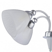 Люстра на штанге Arte Milano Napoli-326008 326008/5 WH+CR цвет плафона/подвески Белый, цвет арматуры Белый, Хром-5