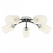 Люстра Arte Milano Napoli-326207 326207/5 CR.BK цвет плафона/подвески Прозрачный, цвет арматуры Хром, Черный-2