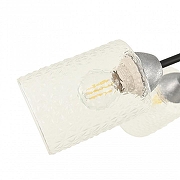 Люстра Arte Milano Napoli-326207 326207/5 CR.BK цвет плафона/подвески Прозрачный, цвет арматуры Хром, Черный-3