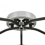 Люстра Arte Milano Napoli-326207 326207/5 CR.BK цвет плафона/подвески Прозрачный, цвет арматуры Хром, Черный-5