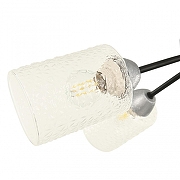 Люстра Arte Milano Napoli-326207 326207/5 CR.BK цвет плафона/подвески Прозрачный, цвет арматуры Хром, Черный-7