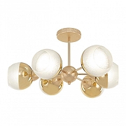 Люстра на штанге Arte Milano Napoli-327007 327007/3+3 GD цвет плафона/подвески Золото, цвет арматуры Золото-2