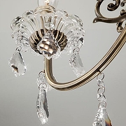 Люстра Eurosvet Elisha 3281/8 античная бронза/прозрачный хрусталь Strotskis цвет плафона/подвески Прозрачный, цвет арматуры Бронза-7