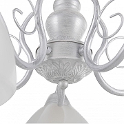 Люстра Arte Milano Amalfi-0644 330644/5 WT+SL цвет плафона/подвески Белый, цвет арматуры Белый, Серебро-4