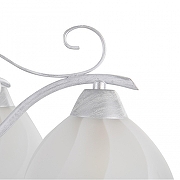 Люстра Arte Milano Amalfi-0644 330644/5 WT+SL цвет плафона/подвески Белый, цвет арматуры Белый, Серебро-7