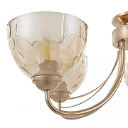 Люстра Arte Milano Amalfi-1466 331466/5 FGD цвет плафона/подвески Янтарный, цвет арматуры Золото-6