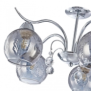 Люстра Arte Milano Amalfi-1556 331556/5 CR цвет плафона/подвески Прозрачный, цвет арматуры Хром-6