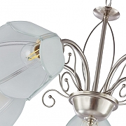 Люстра Arte Milano Amalfi-2656 332656/5 SN цвет плафона/подвески Прозрачный, цвет арматуры Никель-6