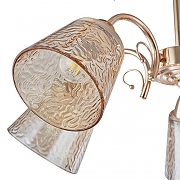 Люстра на штанге Arte Milano Napoli-6820 333307/5 FGD цвет плафона/подвески Оранжевый, цвет арматуры Золото-3