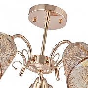 Люстра на штанге Arte Milano Napoli-6820 333307/5 FGD цвет плафона/подвески Оранжевый, цвет арматуры Золото-5