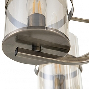 Люстра на штанге Arte Milano Napoli-5124 335124/5 AB цвет плафона/подвески Янтарный, цвет арматуры Бронза-7