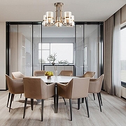 Люстра на штанге Arte Milano Napoli-5124 335124/5 AB цвет плафона/подвески Янтарный, цвет арматуры Бронза-8