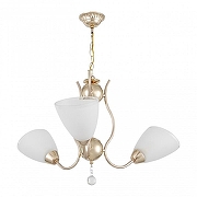 Люстра Arte Milano Amalfi-5816 335816/3 FGD цвет плафона/подвески Белый, Прозрачный, цвет арматуры Золото-2