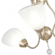 Люстра Arte Milano Amalfi-5816 335816/3 FGD цвет плафона/подвески Белый, Прозрачный, цвет арматуры Золото-4