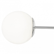 Люстра Arte Milano Napoli-5854 335854/4+4 CR цвет плафона/подвески Белый, Хром, цвет арматуры Хром-3