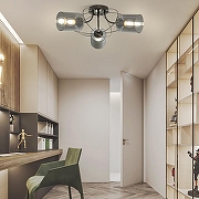 Люстра Arte Milano Napoli-6336 336336/3 BK цвет плафона/подвески Черный, цвет арматуры Черный-8