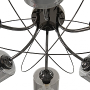 Люстра Arte Milano Napoli-6336 336336/6 BK цвет плафона/подвески Черный, цвет арматуры Черный-5