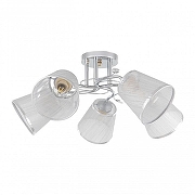 Люстра Arte Milano Napoli-6820 337646/5 CR цвет плафона/подвески Белый, Серебро, цвет арматуры Никель-1