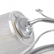 Люстра Arte Milano Napoli-6820 337646/5 CR цвет плафона/подвески Белый, Серебро, цвет арматуры Никель-6