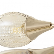 Люстра Arte Milano Napoli-8776 337966/5 FGD цвет плафона/подвески Оранжевый, цвет арматуры Золото-6