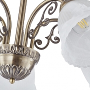 Люстра Arte Milano Amalfi-8544 338544/5 AB цвет плафона/подвески Белый, цвет арматуры Бронза-5