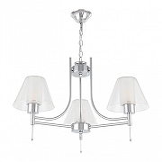 Люстра Arte Milano Amalfi-8556 338556/3 CR цвет плафона/подвески Белый, Прозрачный, цвет арматуры Хром-3