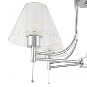 Люстра Arte Milano Amalfi-8556 338556/5 CR цвет плафона/подвески Белый, Прозрачный, цвет арматуры Хром-8