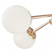 Люстра на штанге Arte Milano Napoli-8654 338654/8 FGD цвет плафона/подвески Белый, цвет арматуры Золото-5