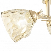 Люстра Arte Milano Napoli-8776 338776/5 FGD цвет плафона/подвески Оранжевый, цвет арматуры Золото-4