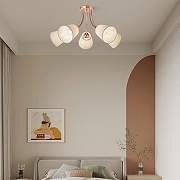 Люстра Arte Milano Napoli-9546 339546/5 FGD цвет плафона/подвески Бежевый, цвет арматуры Золото-7