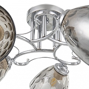 Люстра Arte Milano Napoli-9776 339776/5 CR цвет плафона/подвески Светло-серый, цвет арматуры Хром-4