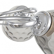 Люстра Arte Milano Napoli-9776 339776/5 CR цвет плафона/подвески Светло-серый, цвет арматуры Хром-5