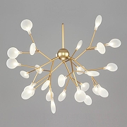 Люстра Bogate's Foglia 341 Smart цвет плафона/подвески Белый, цвет арматуры Золото