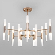 Люстра на штанге Bogate's Bastone 350 Smart цвет плафона/подвески Белый, цвет арматуры Золото