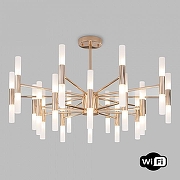 Люстра на штанге Bogate's Bastone 351 Smart цвет плафона/подвески Белый, цвет арматуры Золото-1