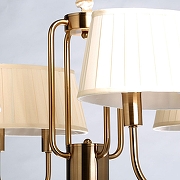 Люстра MW-Light София 10 355014608 цвет плафона/подвески Бежевый, цвет арматуры Медь-9