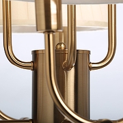 Люстра MW-Light София 10 355014608 цвет плафона/подвески Бежевый, цвет арматуры Медь-11