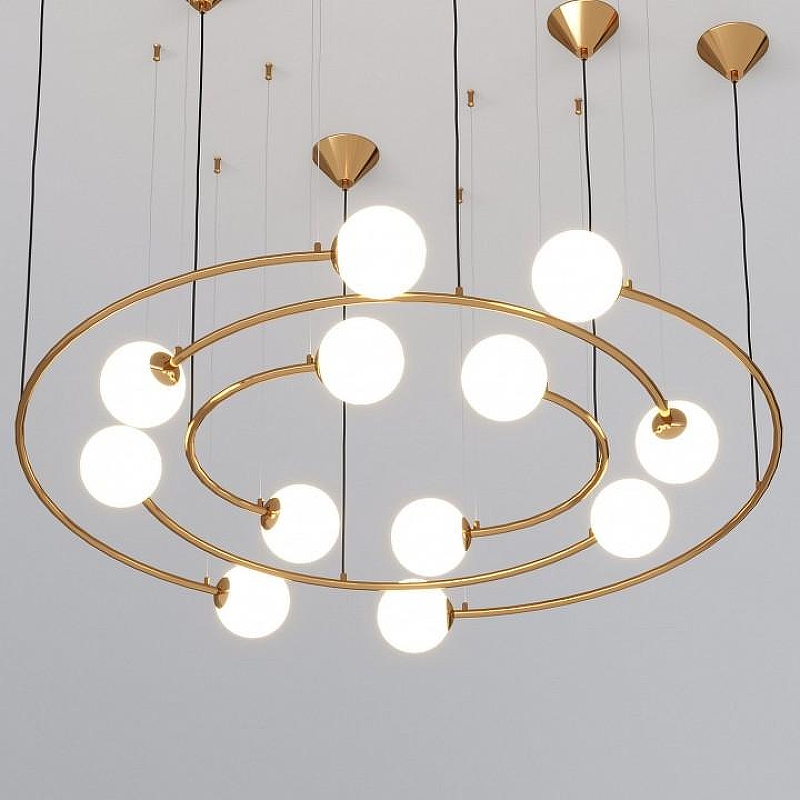 Люстра Bogate's Brook 359/12 латунь 