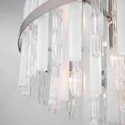 Люстра на штанге Bogate's Hollis 367/12 Smart цвет плафона/подвески Белый, Прозрачный, цвет арматуры Никель-2